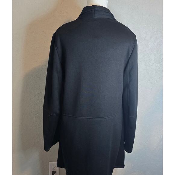 NWT Max Studio Womens Large Black Jacket Blazer Business Casual Suit Open Front - Picture 5 of 12